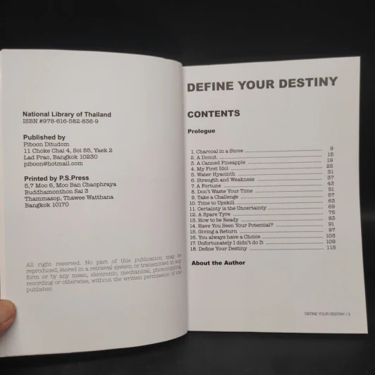 Define Your Destiny - Piboon Ditudom รูปที่ 5