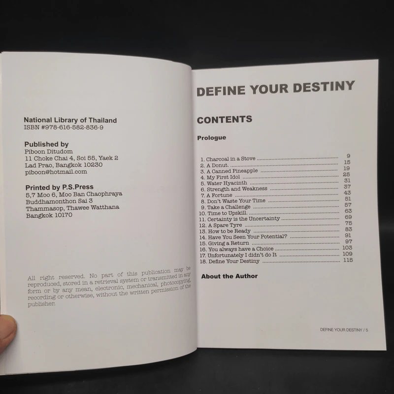 Define Your Destiny - Piboon Ditudom รูปที่ 5