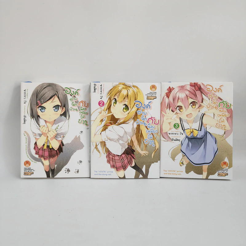 นิยาย องค์ชายจิตป่วนกับน้องเหมียวยิ้มยาก เล่ม 1-3 รูปที่ 1