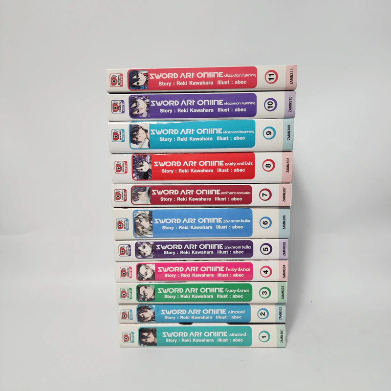 นิยาย Sword Art Online เล่ม 1-11 รูปที่ 2