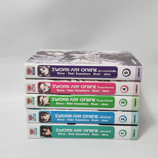 นิยาย Sword Art Online เล่ม 1-5 รูปที่ 2