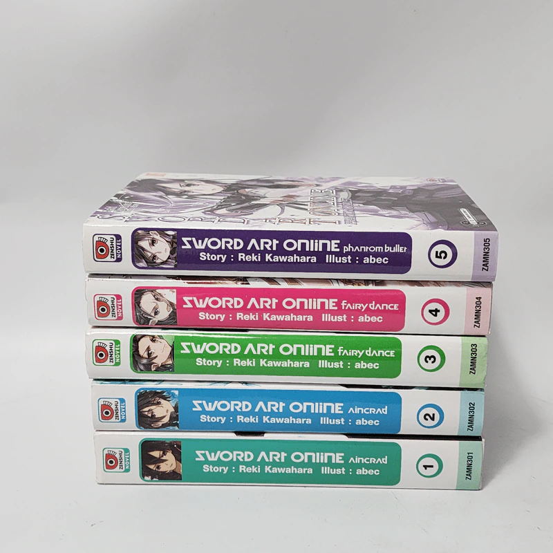 นิยาย Sword Art Online เล่ม 1-5 รูปที่ 2
