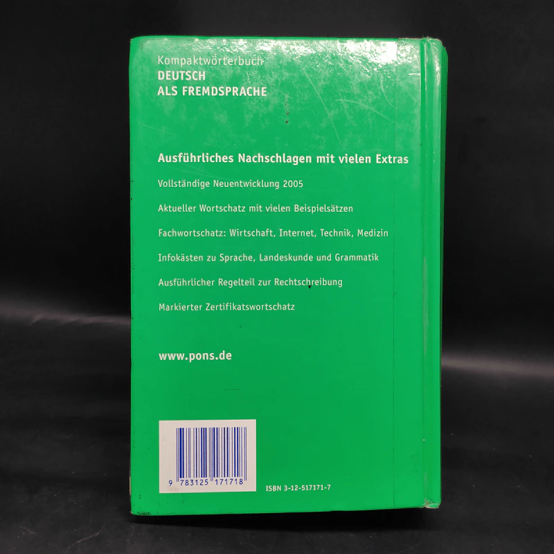 Kompaktworterbuch Deutsch Als Fremdsprache รูปที่ 2