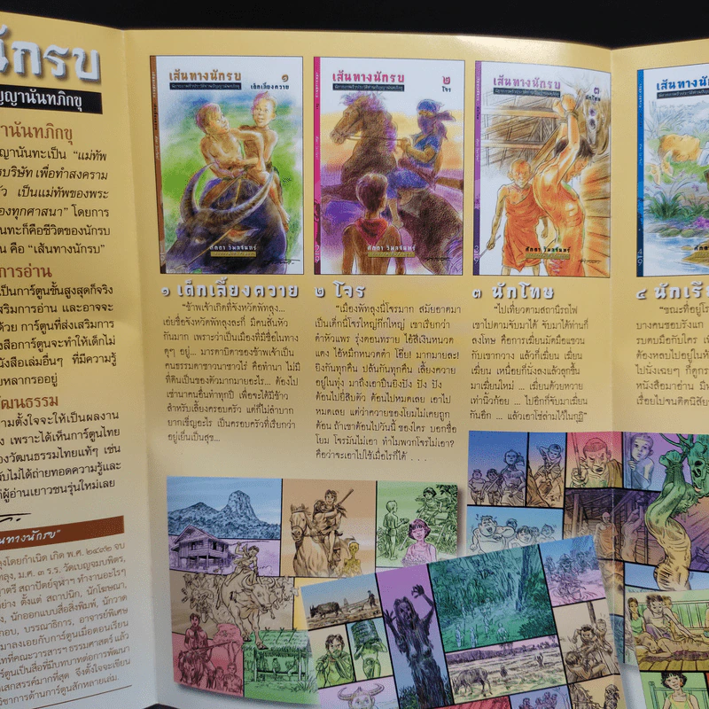 Boxset เส้นทางนักรบ นิยายภาพชีวประวัติท่านปัญญานันทภิกขุ 10 เล่ม รูปที่ 9