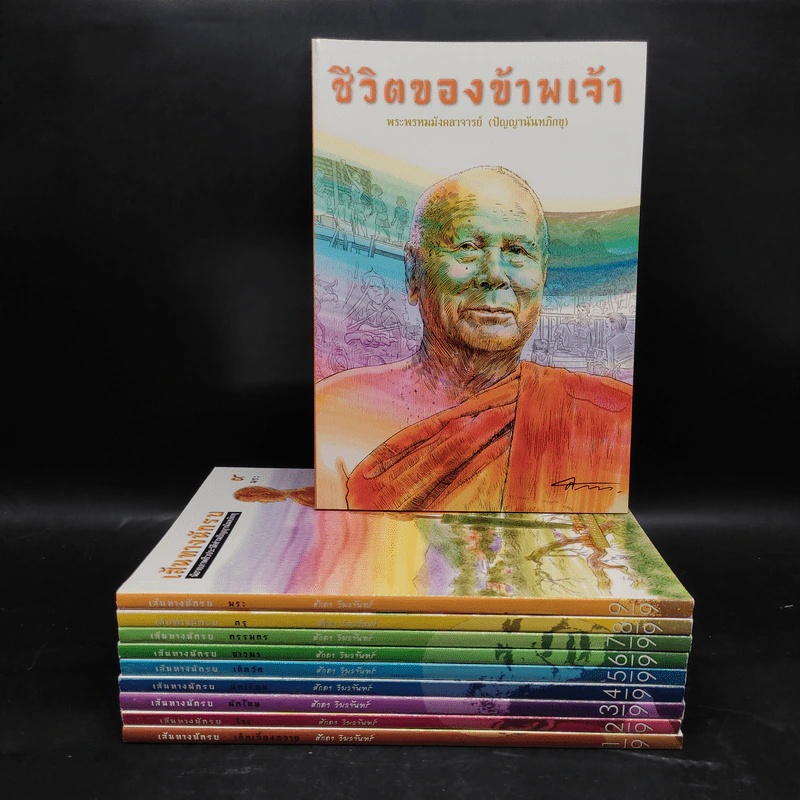 Boxset เส้นทางนักรบ นิยายภาพชีวประวัติท่านปัญญานันทภิกขุ 10 เล่ม รูปที่ 4