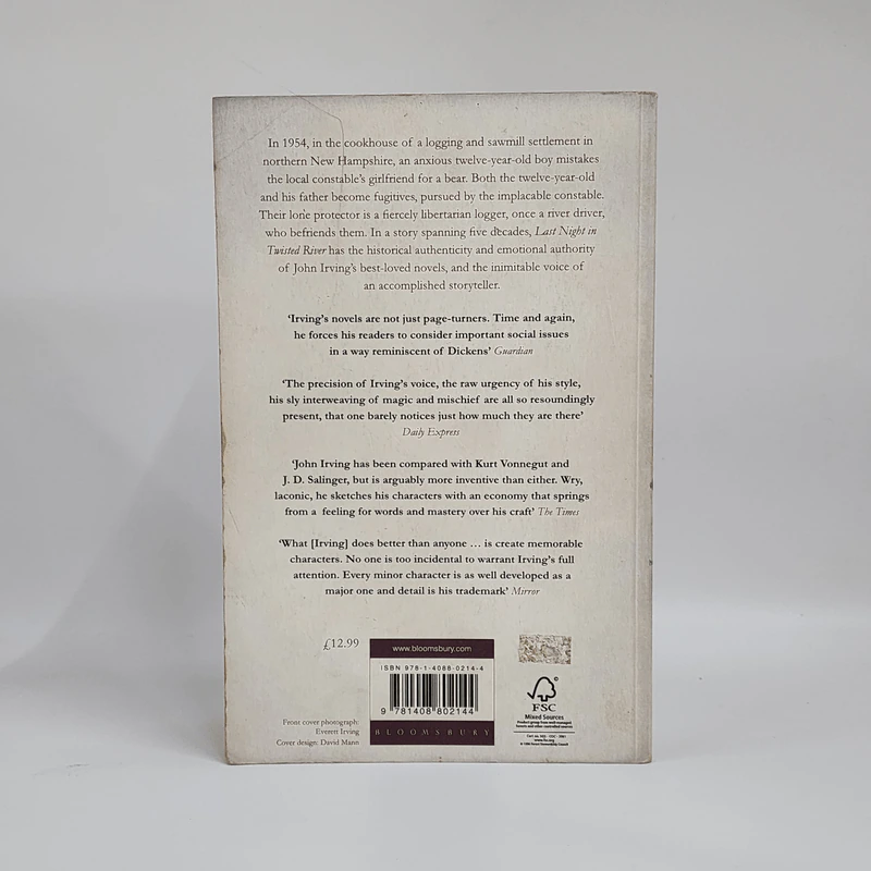 Last Night in Twisted River - John Irving รูปที่ 3