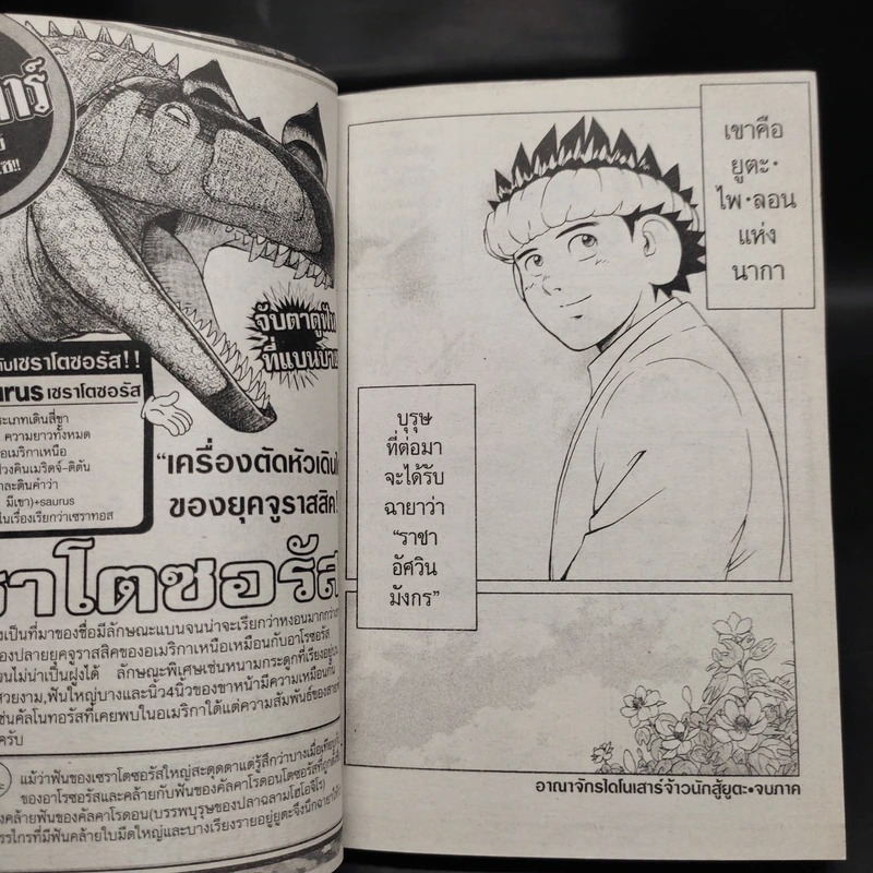 อาณาจักรไดโนเสาร์ จ้าวนักสู้ยูตะ 8 เล่มจบ รูปที่ 8