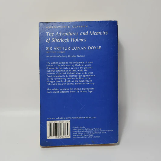 The Adventures and Memoirs of Sherlock Holmes - Arthur Conan Doyle รูปที่ 2