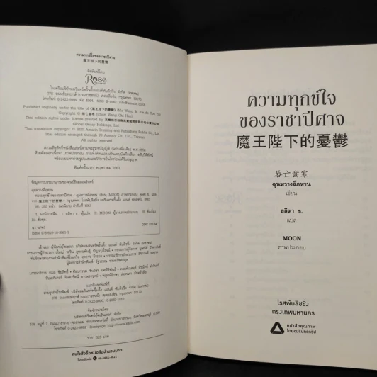 นิยายวาย ความทุกข์ใจของราชาปีศาจ - ฉุนหวางฉื่อหาน (chun wang chi han) รูปที่ 5