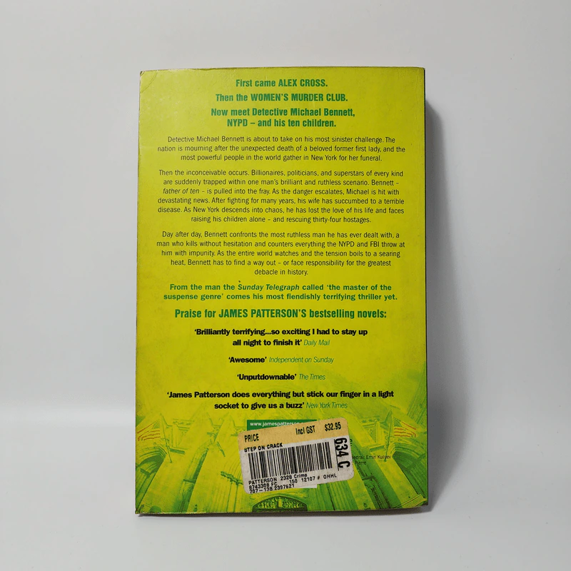 Step On A Crack - James Patterson, Michael Ledwidge รูปที่ 2