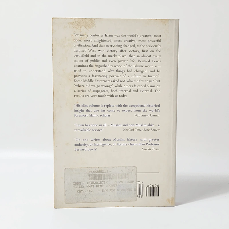 What Went Wrong? - Bernard Lewis รูปที่ 2