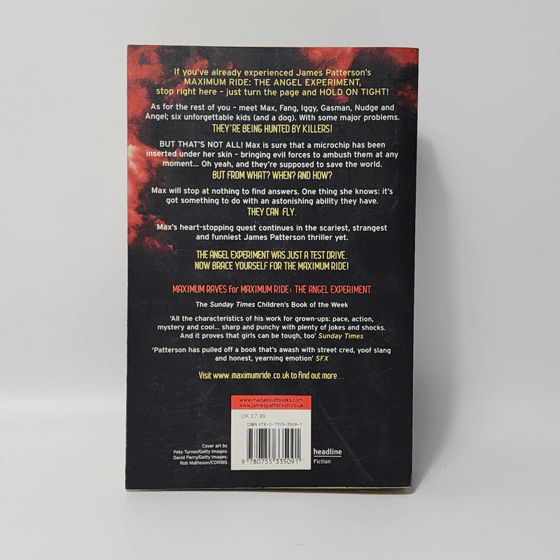 Maximum Ride School's Out Forever - James Patterson รูปที่ 2