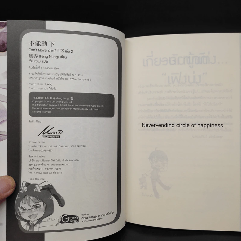 นิยายวาย รักขยับไม่ได้ เล่ม 2 - เฟิงน่ง รูปที่ 6