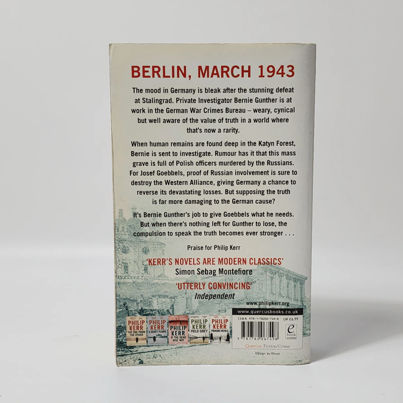 A Man without Breath - Philip Kerr รูปที่ 2
