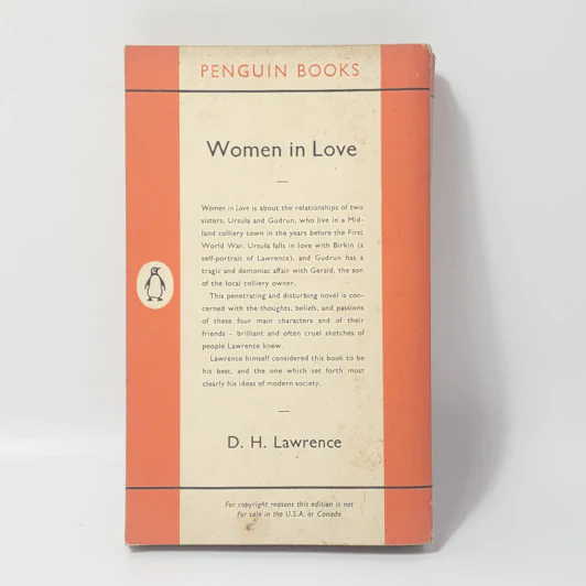 Women in Love - D.H.Lawrence รูปที่ 2