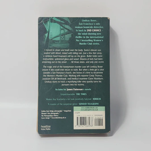 2nd Chance - James Patterson รูปที่ 2