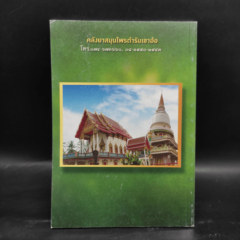 คลังยาสมุนไพรตำรับเขาอ้อในอุโบสถวัดบ้านสวน - ดร.พระครูขันตยาภรณ์ รูปที่ 2