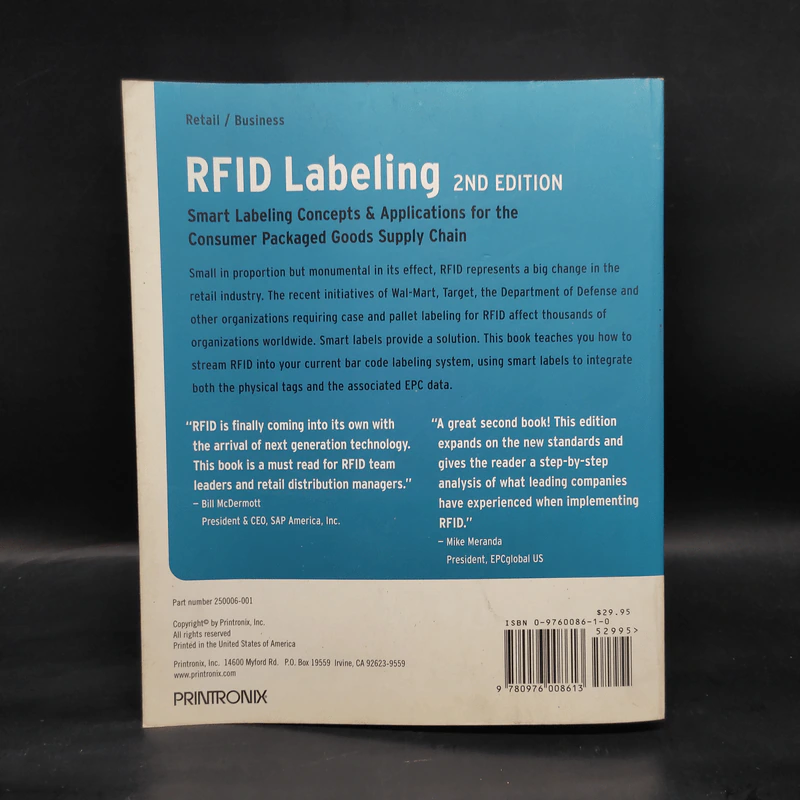 RFID Labeling: Smart Labeling Concepts & Applications for the Consumer Packaged Goods Supply Chain รูปที่ 2