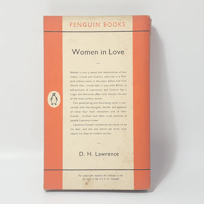 Women in Love - D.H.Lawrence รูปที่ 2