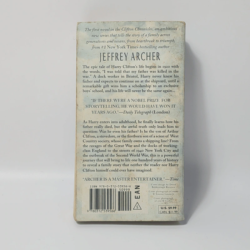 Only Time Will Tell - Jeffery Archer รูปที่ 2