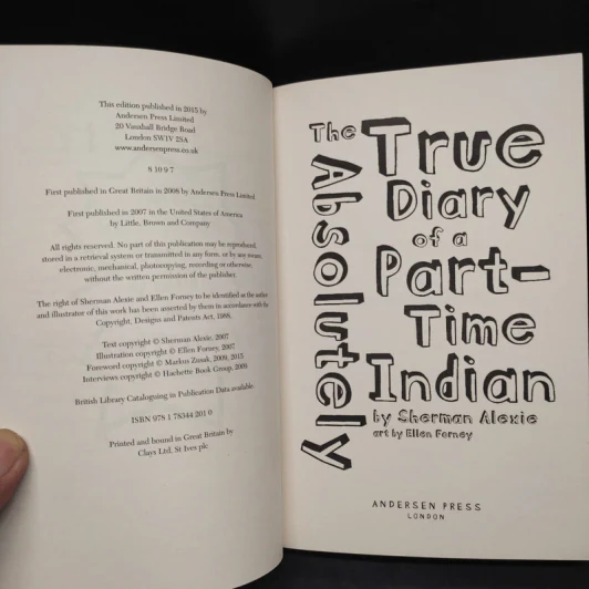 The Absolutely True Diary of a Part-Time Indian - Alexie, Sherman รูปที่ 5