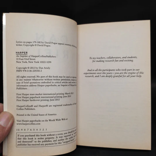 The (Honest) Truth About Dishonesty - Dan Ariely รูปที่ 5