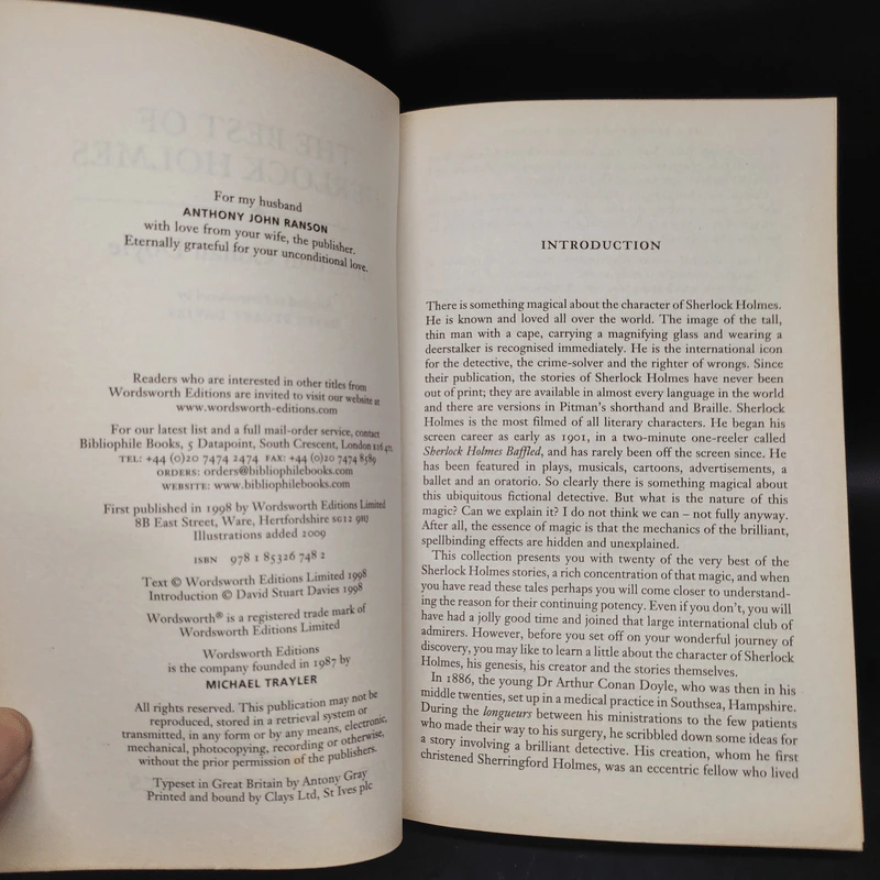 The Best of Sherlock Holmes - Conan Doyle รูปที่ 5
