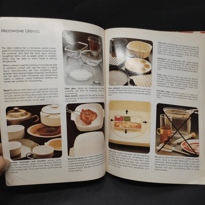 Sharp Carousel Microwave Cook Book รูปที่ 6