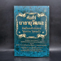 คัมภีร์ยาอายุวัฒนะ ทิพย์โอสถฟ้าประทาน ไม่แก่ง่าย ไม่ตายเร็ว รูปที่ 1