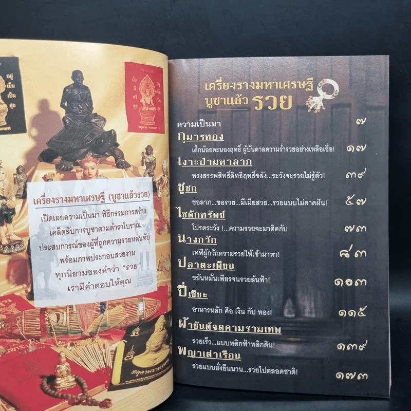 เครื่องรางมหาเศรษฐี บูชาแล้วรวย - ทศพล จังพานิชย์กุล รูปที่ 5