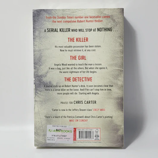 Written in Blood - Chris Carter รูปที่ 2