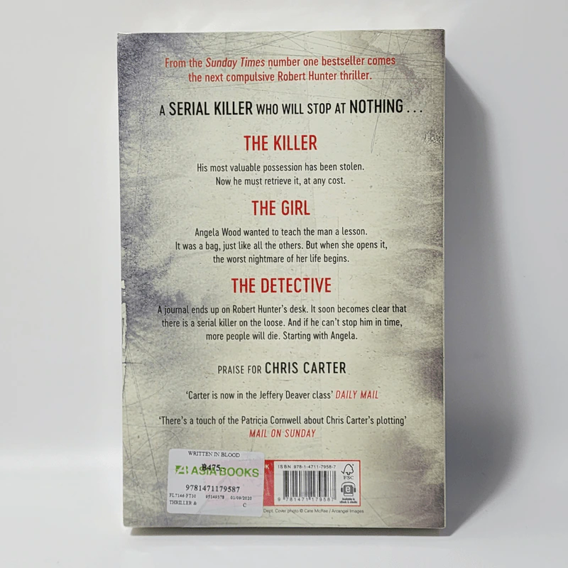 Written in Blood - Chris Carter รูปที่ 2
