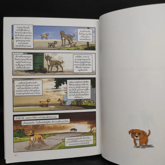 บันทึกสี่เท้า จากหัวใจผู้ไร้บ้าน ฉบับการ์ตูน - เรืองศักดิ์ ดวงพลา รูปที่ 8