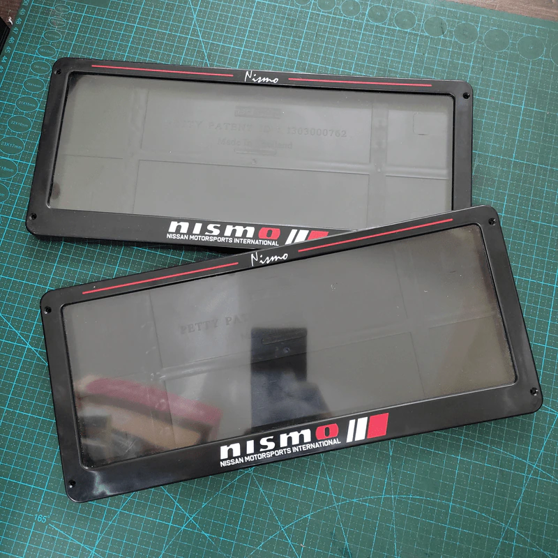 (สินค้าใหม่ยังไม่ได้ใช้งาน) กรอบป้ายทะเบียนรถยนต์ กันน้ำ NISMO นิสสัน Nissan รูปที่ 4