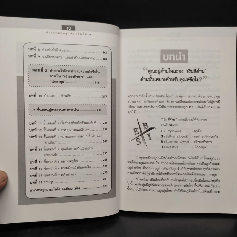 Cashflow Quadrant พ่อรวยสอนลูก #2 เงินสี่ด้าน - Robert T. Kiyosaki รูปที่ 7