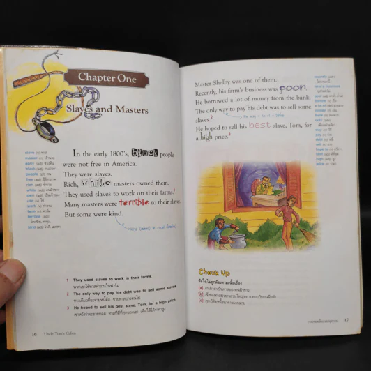 กระท่อมน้อยของลุงทอม - Se-Ed Genius Readers Stage 1 รูปที่ 8