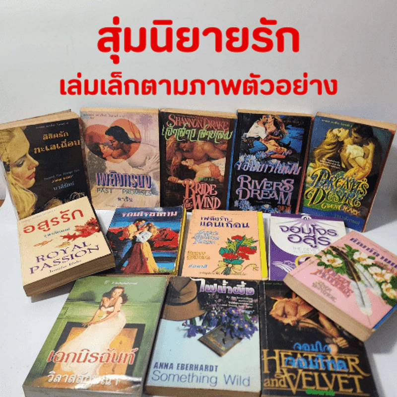 สุ่มนิยายรักเล่มเล็ก ราคาถูก พร้อมส่ง รูปที่ 3