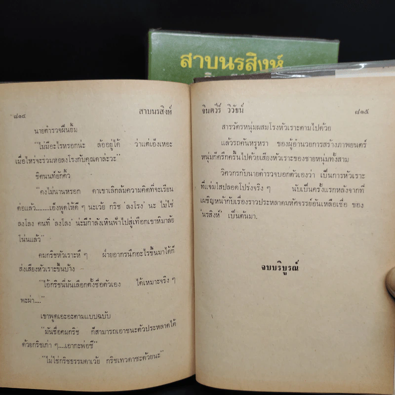 สาบนรสิงห์ 2 เล่มจบ - จินตวีร์ วิวัธน์ รูปที่ 8