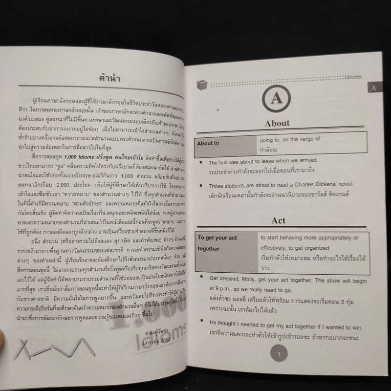 1,000 Idioms ฝรั่งพูด คนไทยเข้าใจ รูปที่ 6