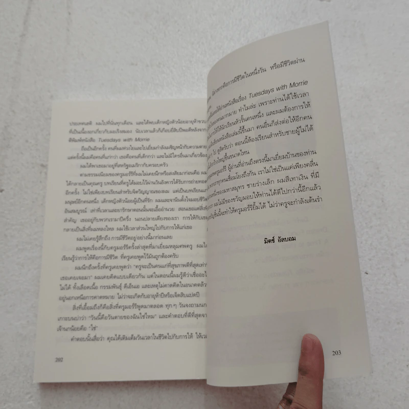 Tuesdays with Morrie วันอังคารแห่งความทรงจำกับครูมอร์รี - Mitch Albom รูปที่ 8