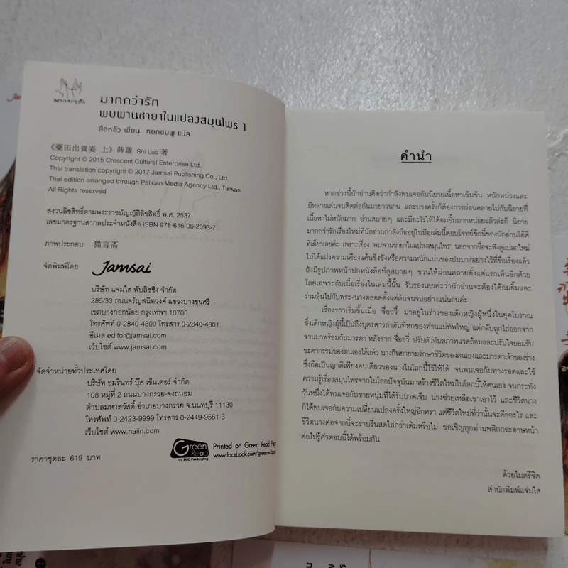 นิยายแจ่มใส พบพานชายาในแปลงสมุนไพร 2 เล่มจบ - สือหลัว รูปที่ 6