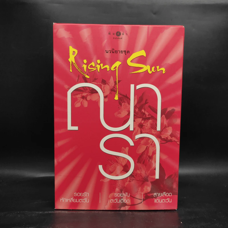 Boxset นวนิยายชุด Rising Sun 3 เล่ม สายเลือดแดนตะวัน, รอยฝันตะวันเดือด, รอยรักหักเหลี่ยมตะวัน - ณารา รูปที่ 3