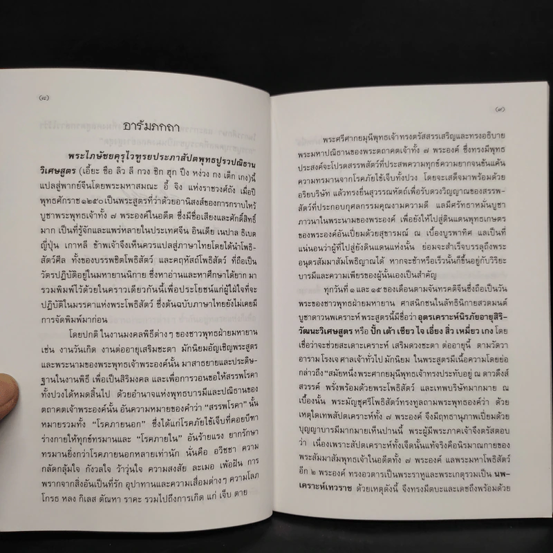 พระไภษัชยคุรุไวฑูรยประภาสัปตพุทธปูรวปณิธานวิเศษสูตร - วิศวภัทร มณีปัทมเกตุ รูปที่ 6