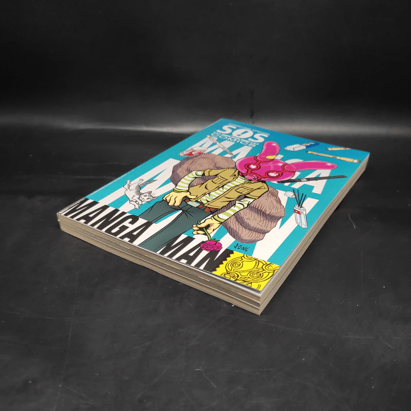 S.O.S. Comics : Manga Man - ทรงวิทย์ สี่กิติกุล รูปที่ 4