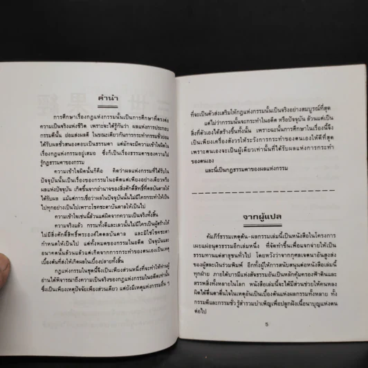 การ์ตูนคัมภีร์ธรรมกฎแห่งกรรม เหตุต้น-ผลกรรม รูปที่ 6