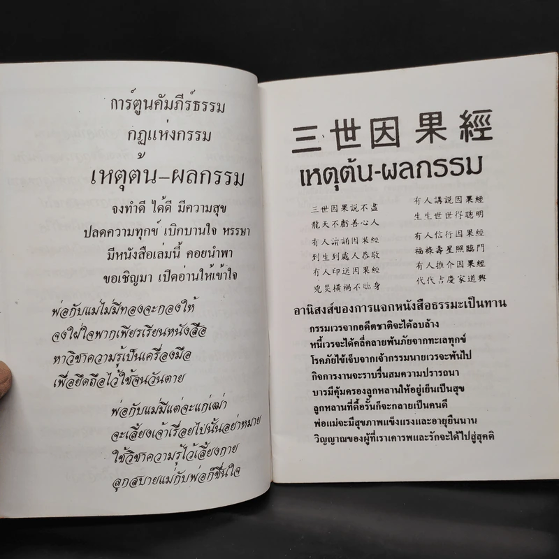 การ์ตูนคัมภีร์ธรรมกฎแห่งกรรม เหตุต้น-ผลกรรม รูปที่ 5