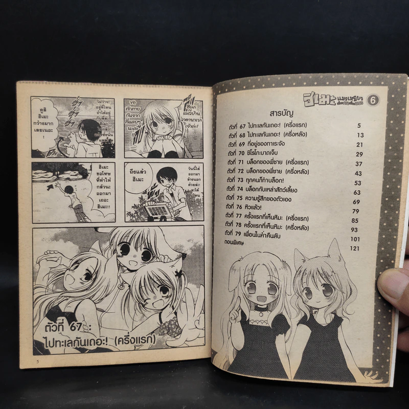 ฮิเมะ แมวเหมียวเดี๋ยวคนเดี๋ยวแมว เล่ม 6 รูปที่ 6