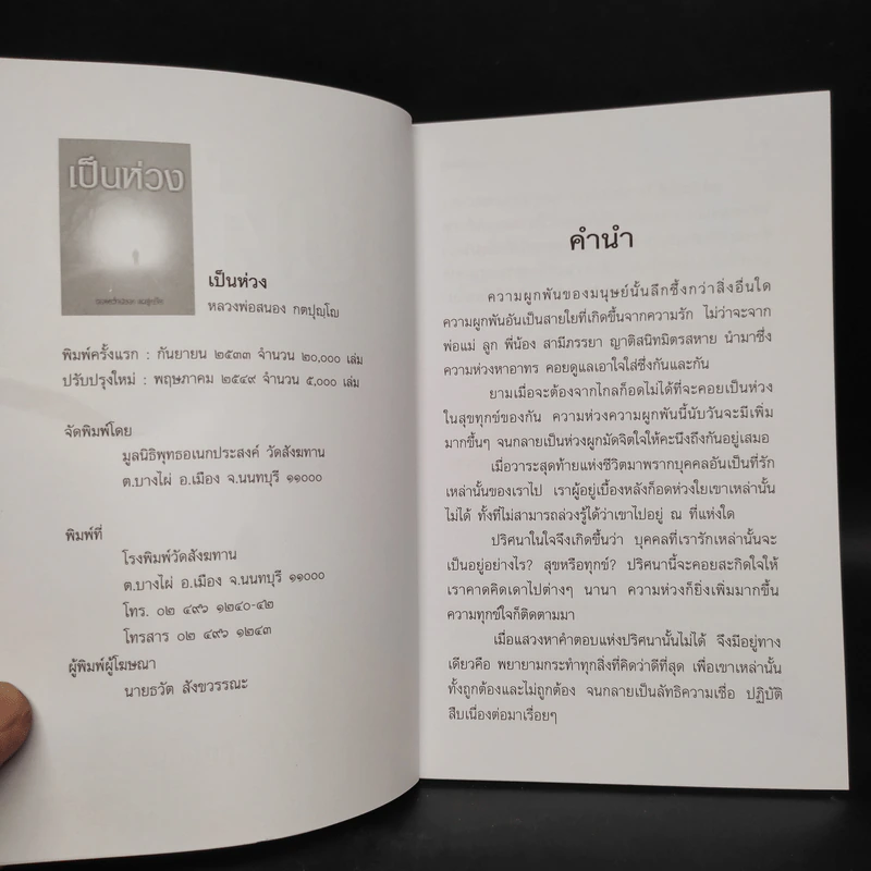 เป็นห่วง - หลวงพ่อสนอง กตปุญโญ รูปที่ 5