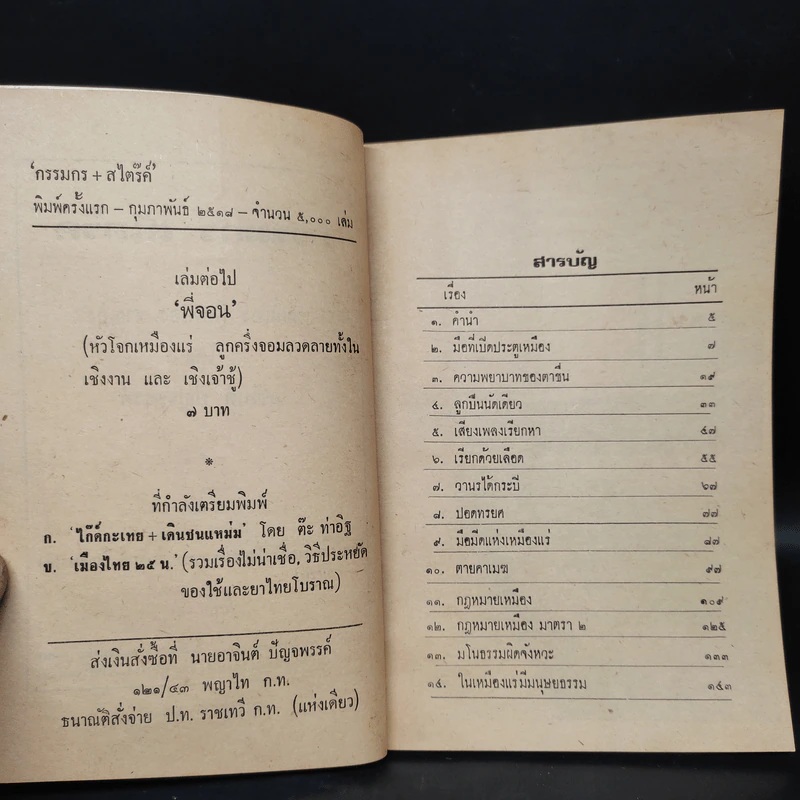 กรรมกร+สไตร๊ค์ เหมืองแร่ ฉบับเรียงตัว - อาจินต์ ปัญจพรรค์ รูปที่ 5