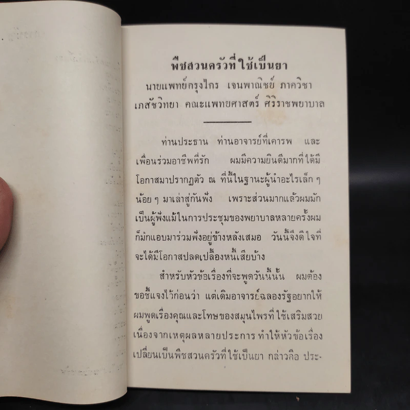 พืชสวนครัวที่ใช้เป็นยา - นพ.กรุงไกร เจนพาณิชย์ รูปที่ 6